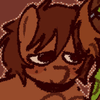 My ponysona. He's an earth pony with a brown coat, a dark brown mane, darker brown eyes, and a few moles.